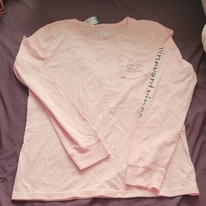 NWT Vineyard Vines Pink Pocket Tee
